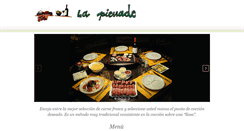 Desktop Screenshot of lapierradebaqueira.com
